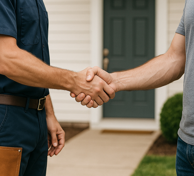 Especialista en ventanas de aluminio ajustando herrajes en San Blas Canillejas