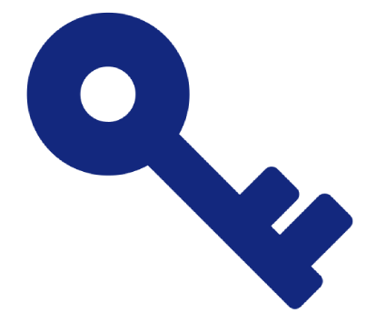 Icono de llave de cerrajería